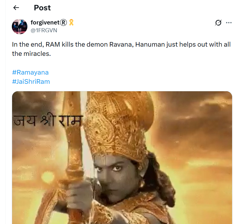 Ram kills Ravana