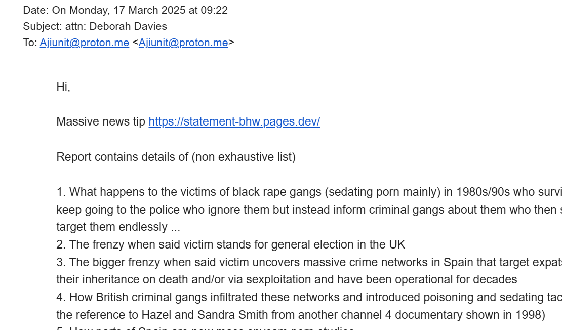 Deborah Davies email