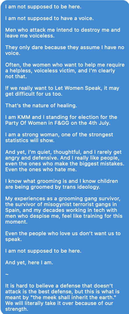 my speech