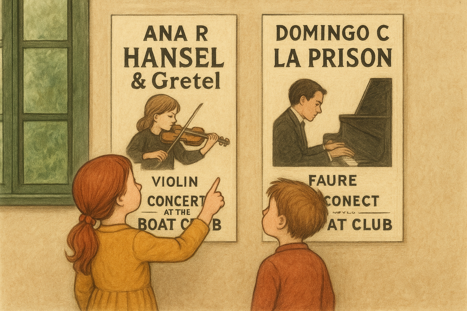 Ana's and Domingo's concerts