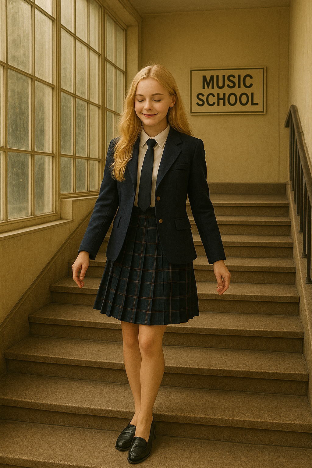 The British girl in danger