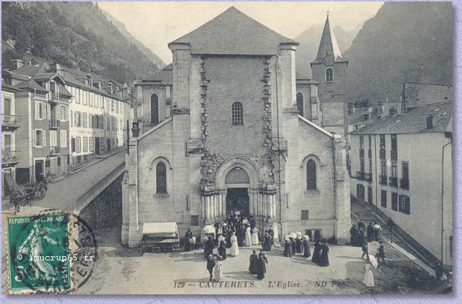 L'eglise at Cauterets