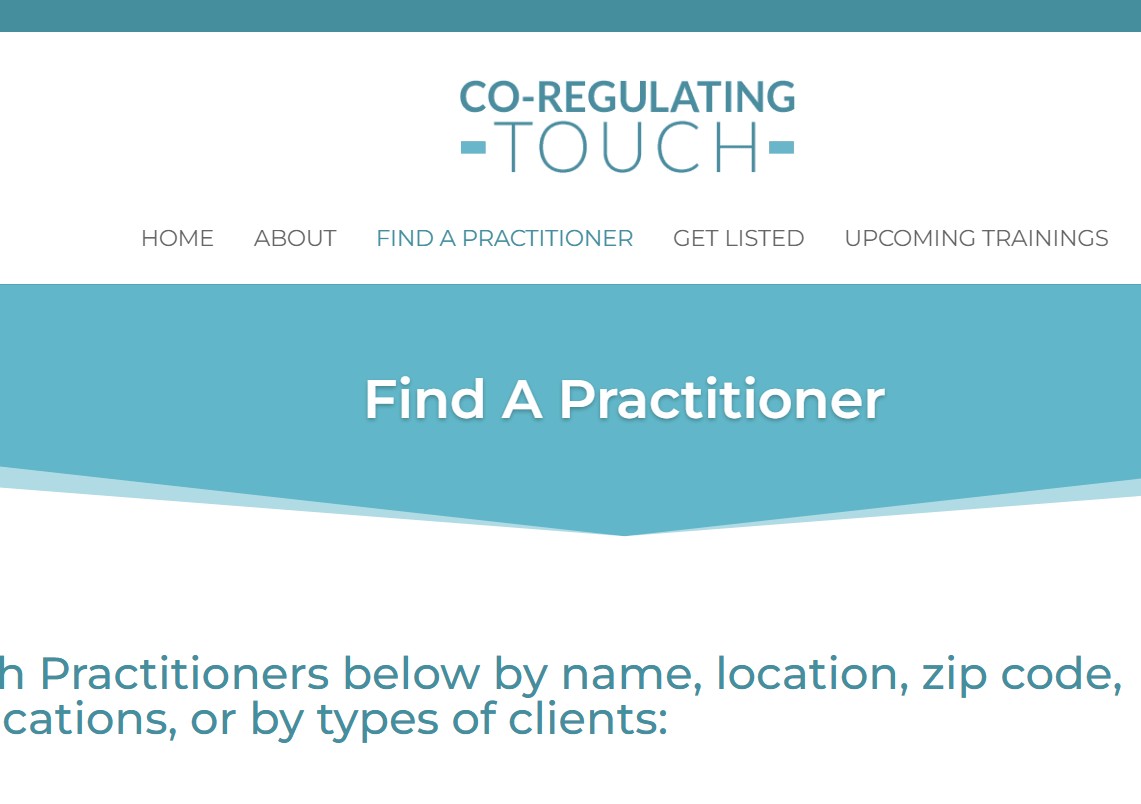 Co-regulating touch
