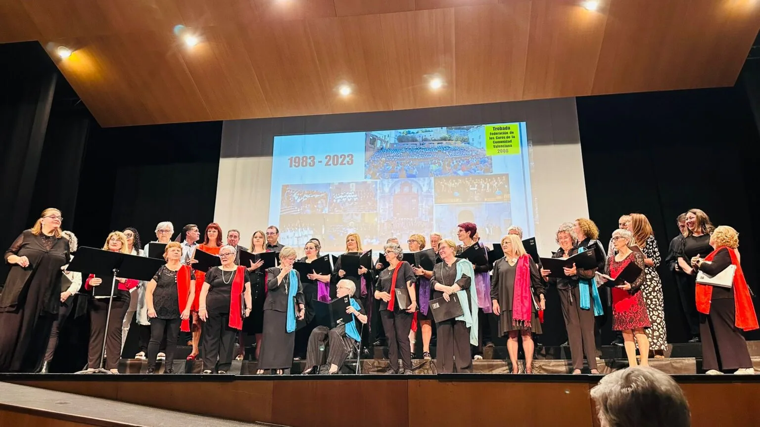 The international choir concert