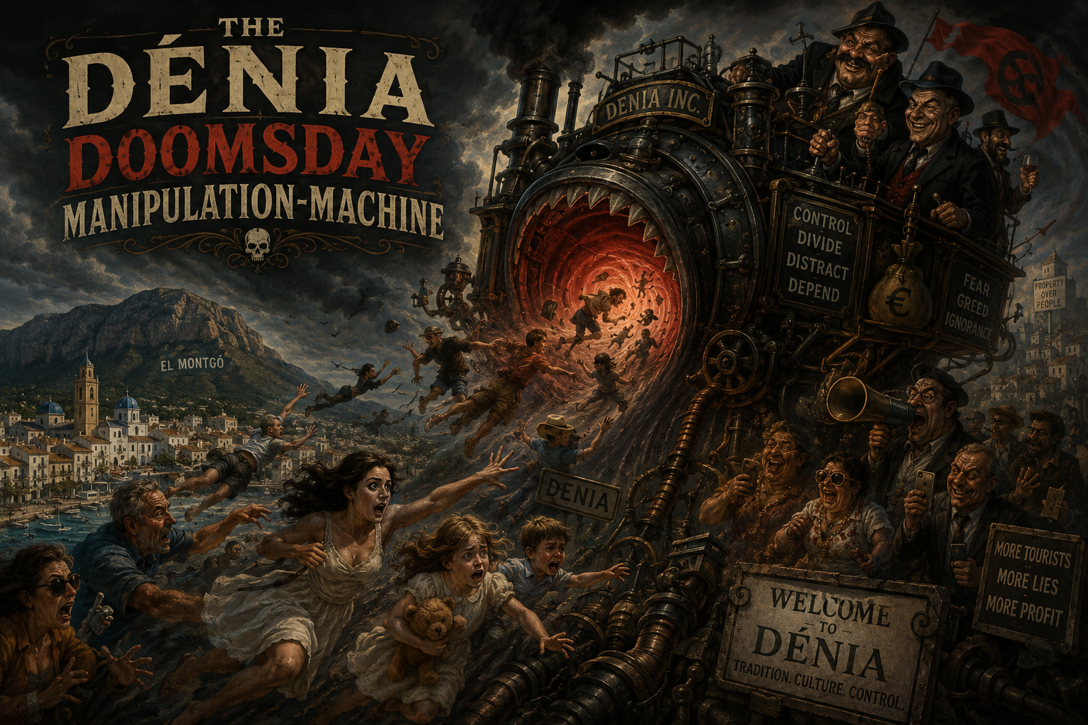 The Dénia Doomsday Manipulation-Machine