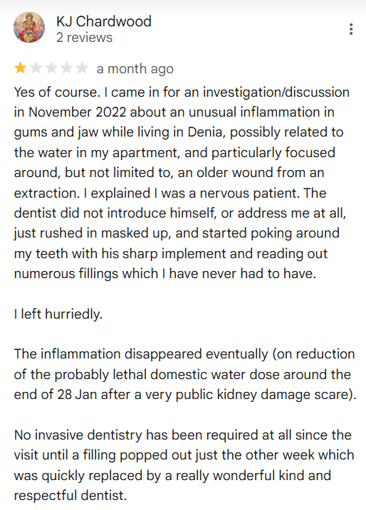 Dentish review