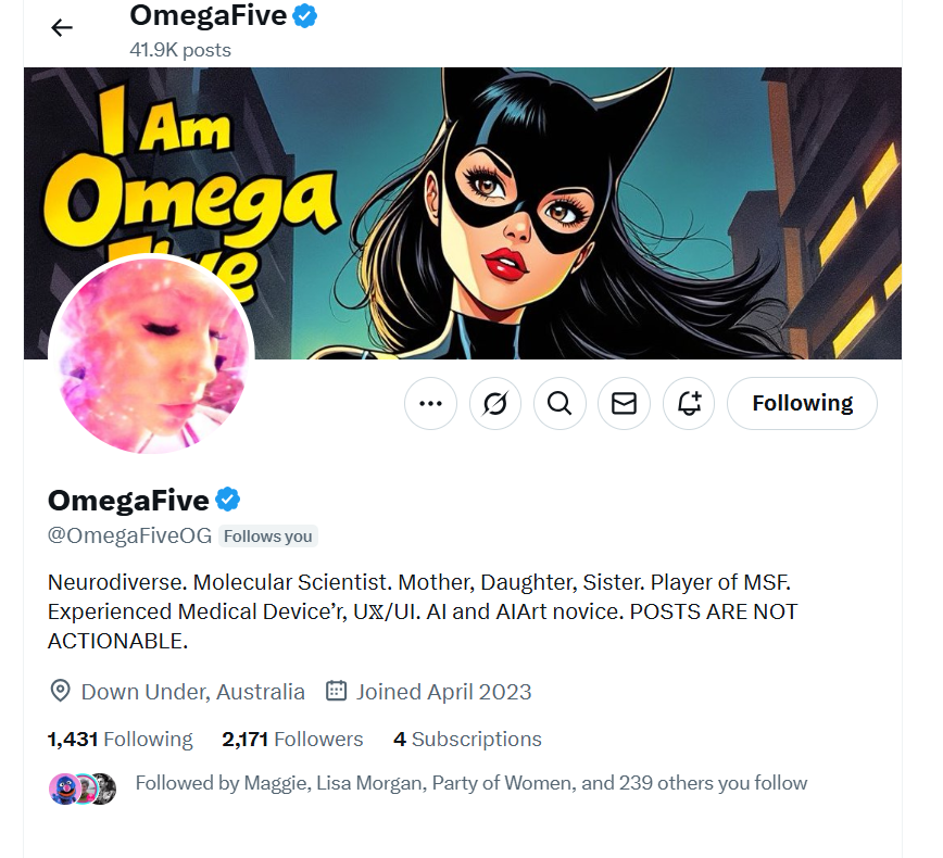 Posts not actionable
