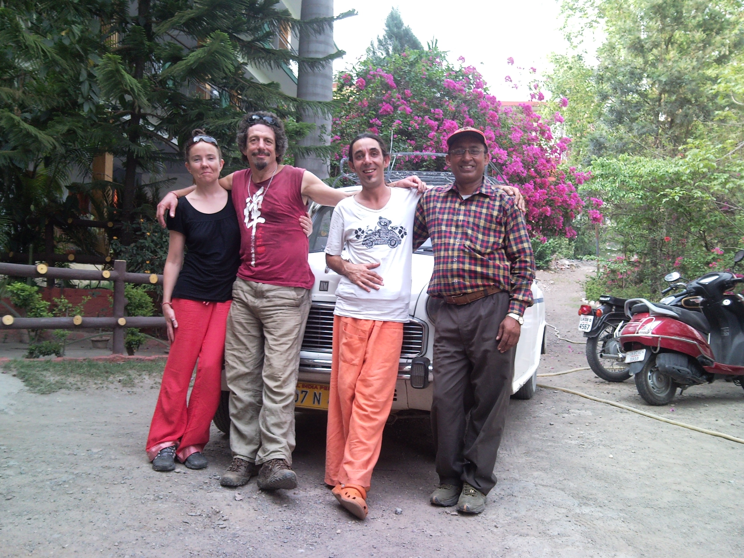 Arriving back in Rishikesh