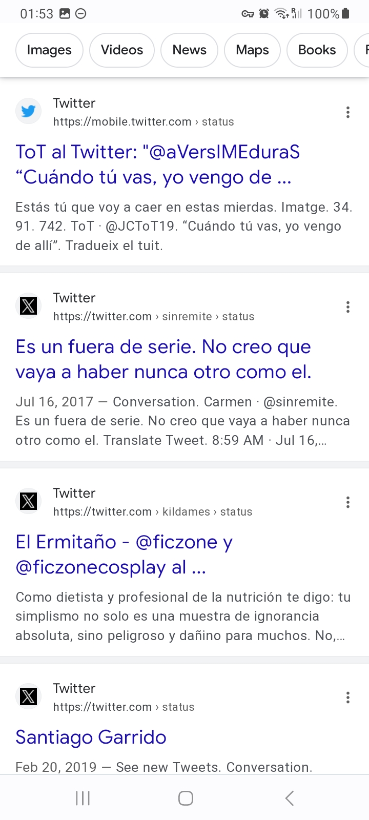 Google searches example