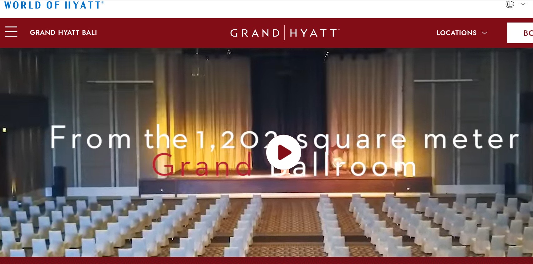 Main ballroom