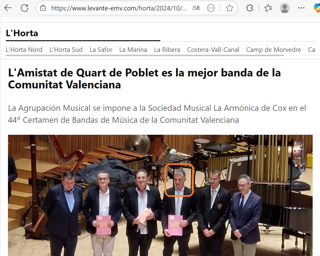 Award for the band of merry perverts