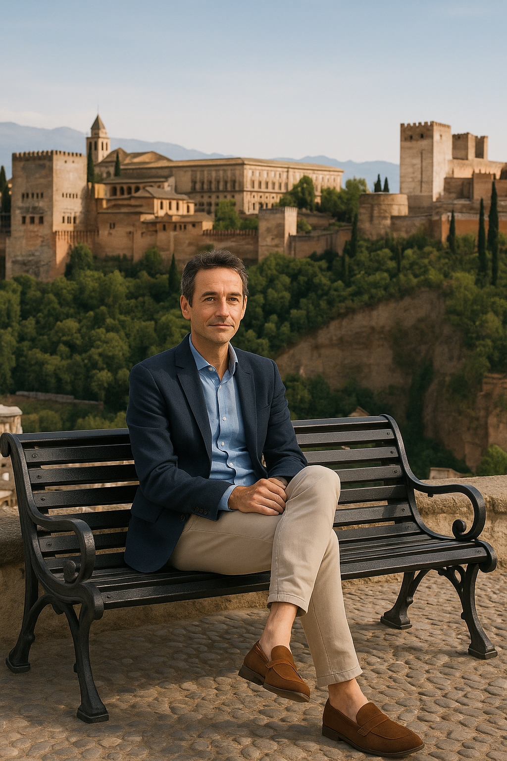 man at the alhambra