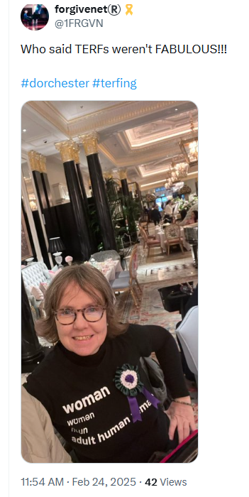 Me at the Dorchester with Michelle Gordon