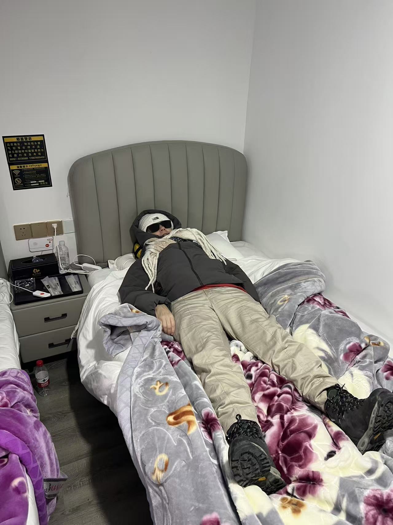 Me half dead at EBC