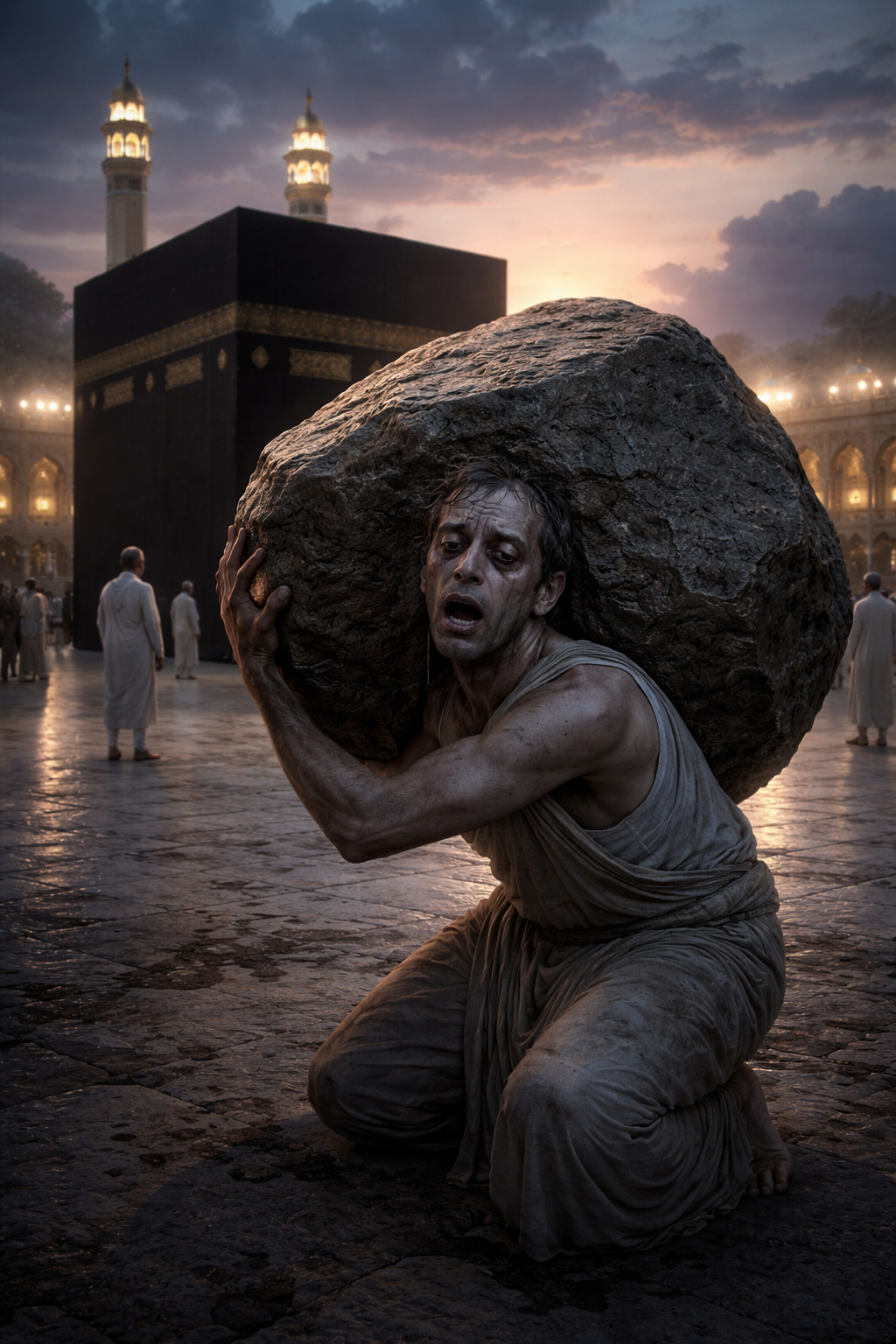 My brother at Mecca