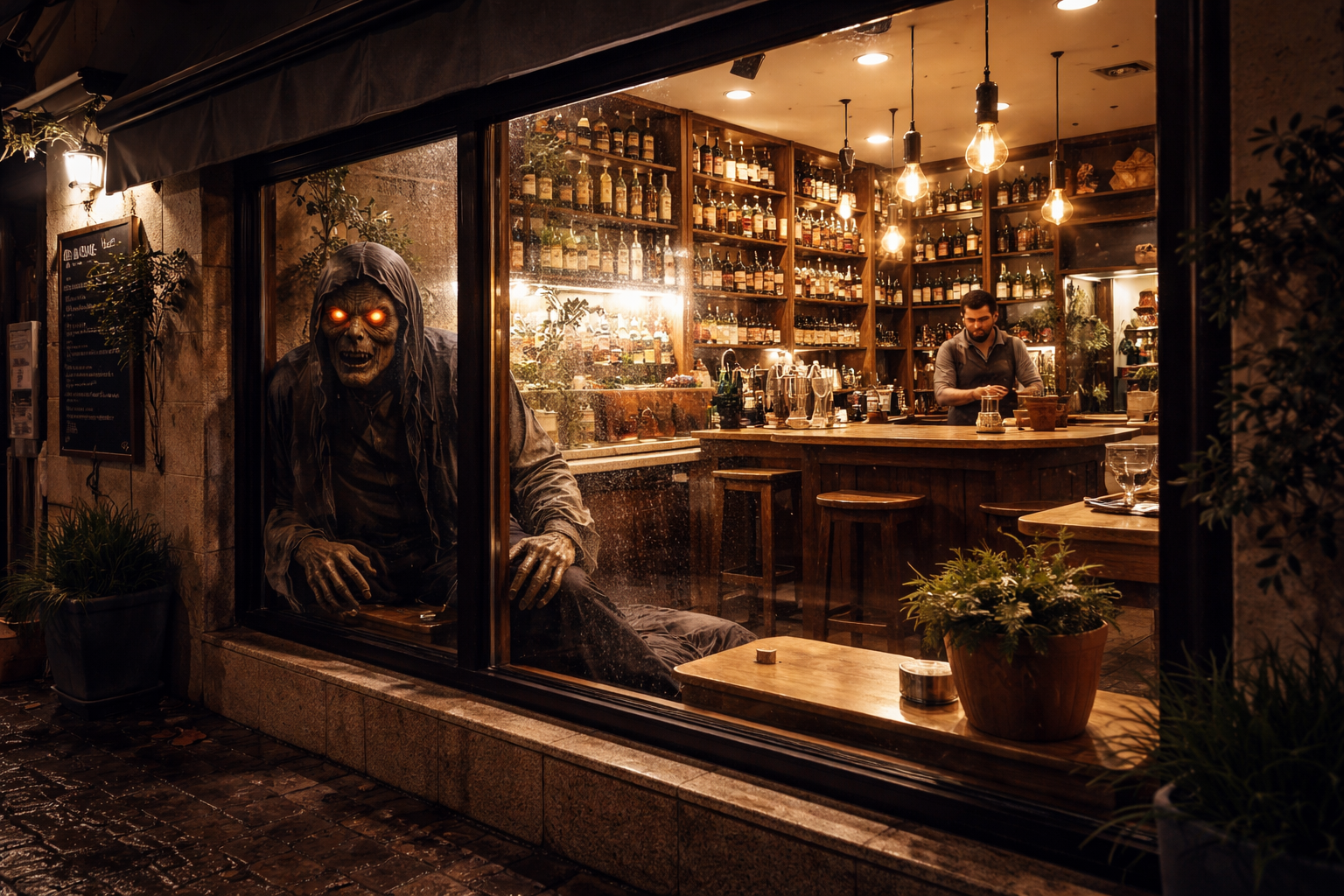 Open Market horror figure