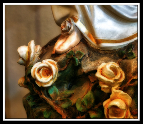 Our Lady of Lourdes most beautiful feet
