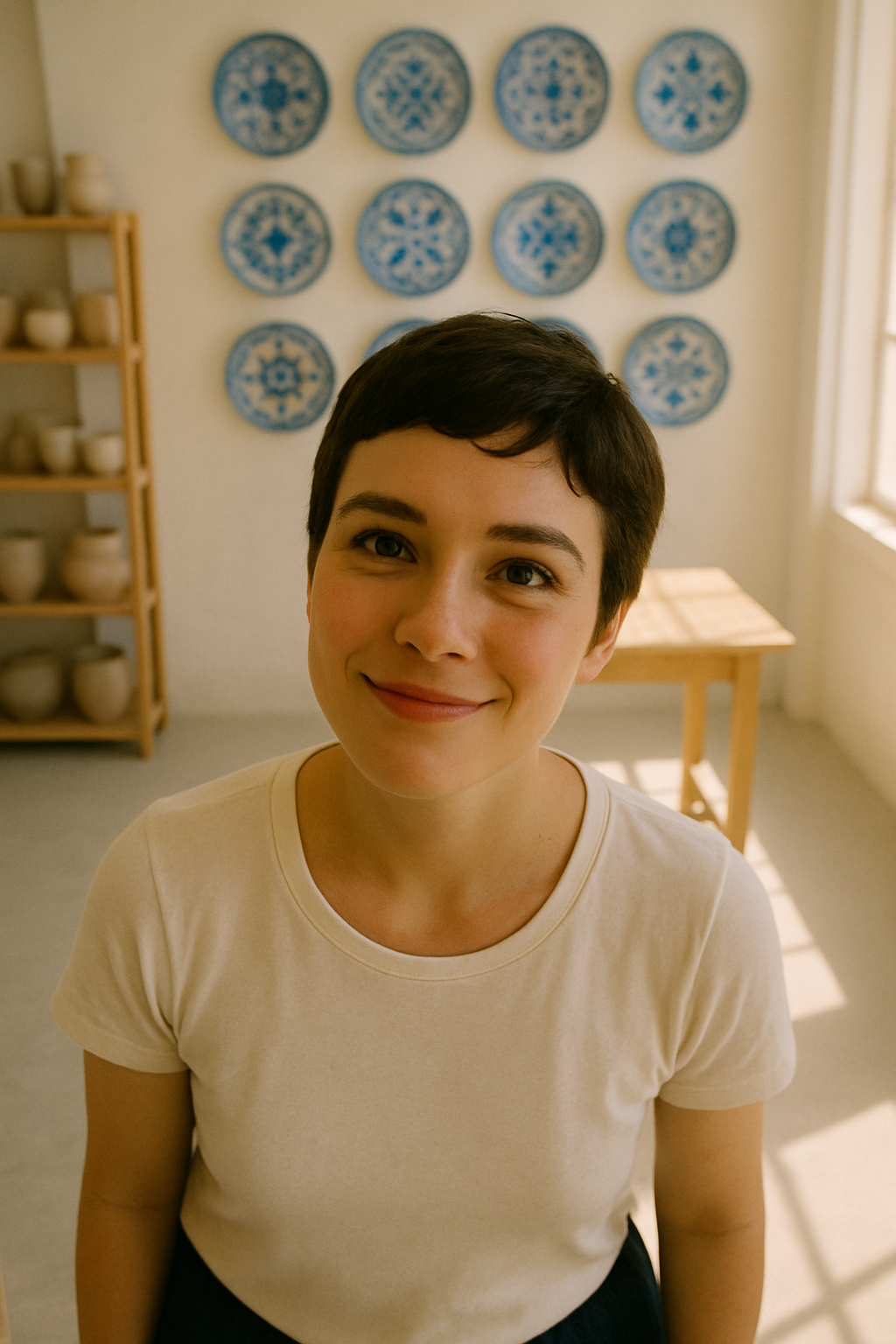 plate lady