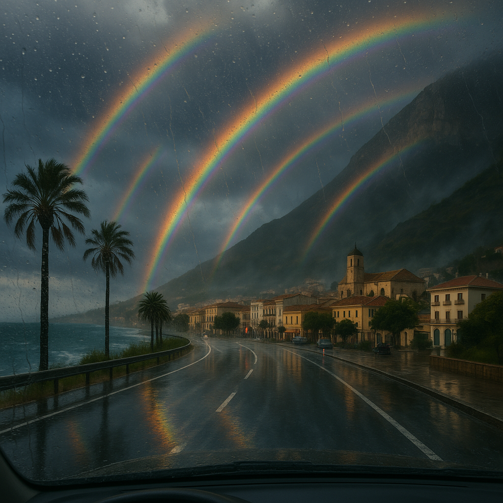 Rainbows over Dénia