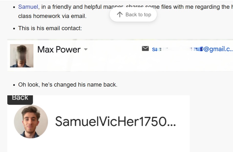 Samuel works for porn distribution networks