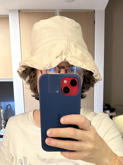 Smurf cat's hat