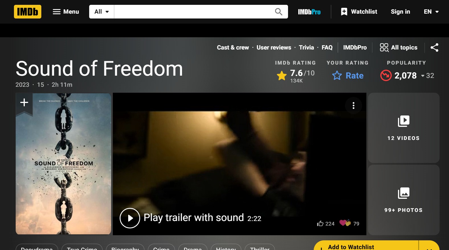 Sound of Freedom