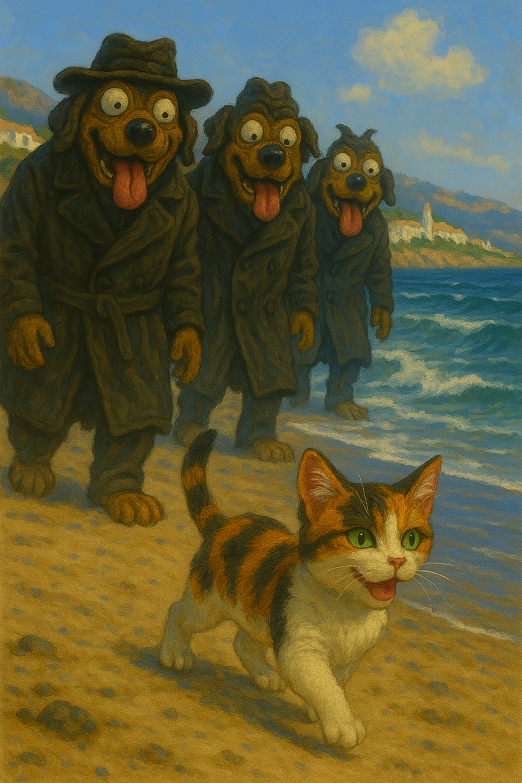 Beach stalkers