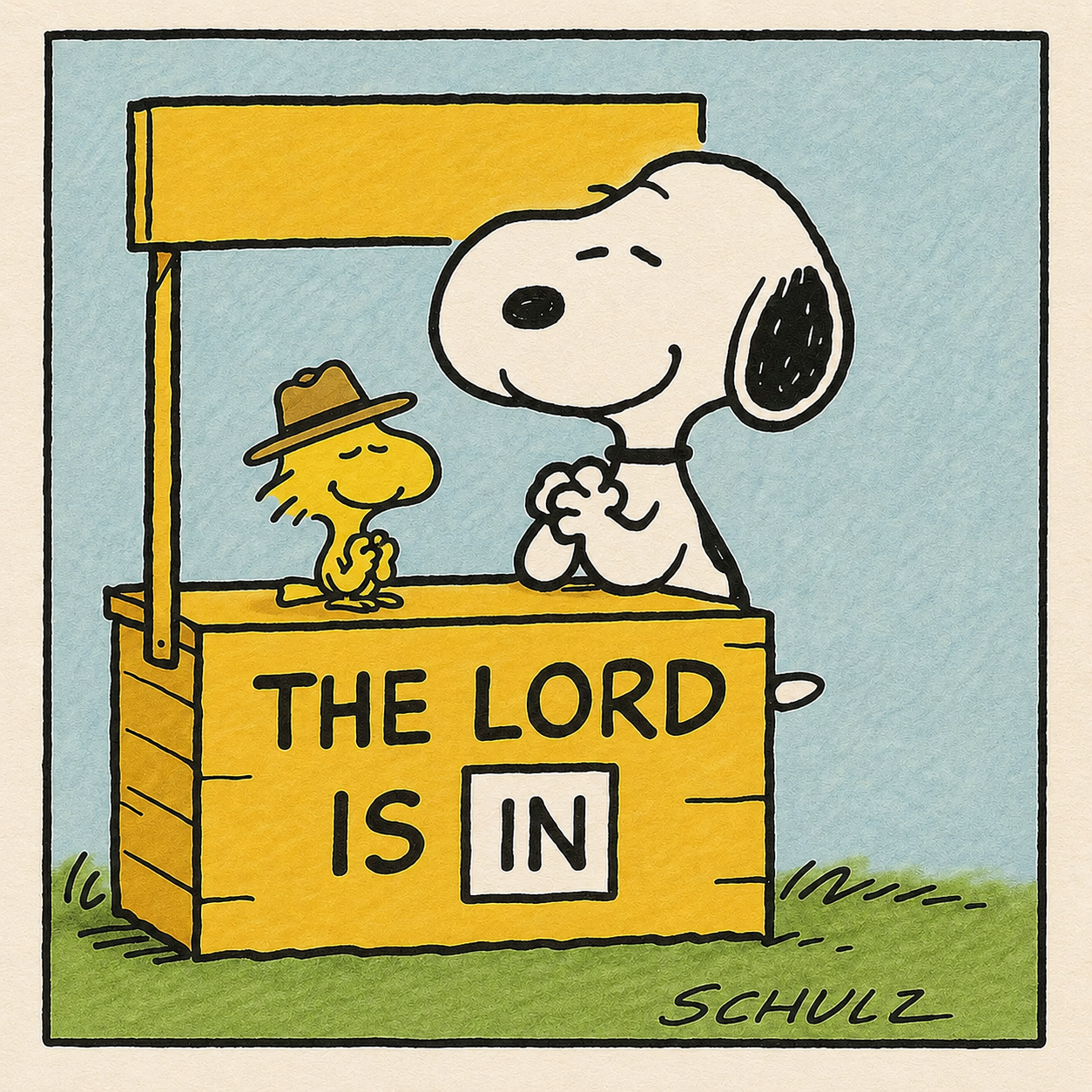 The Lord is still in