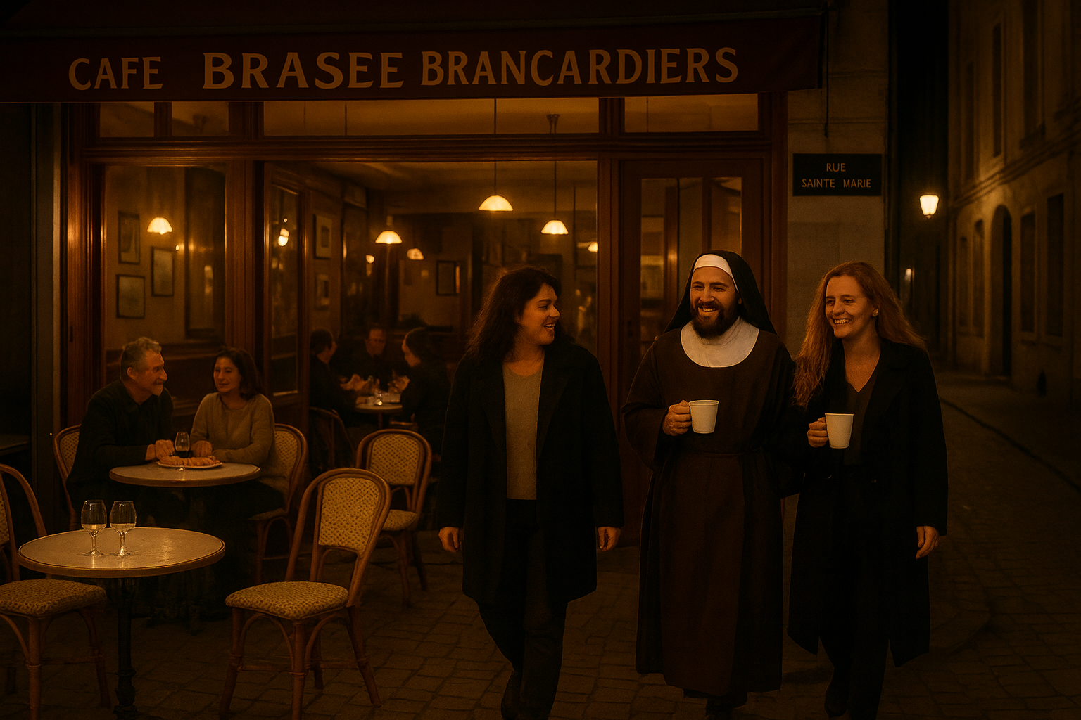 Transvestite nun
