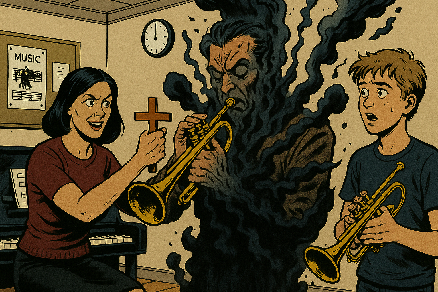 Trumpet teacher meltdown
