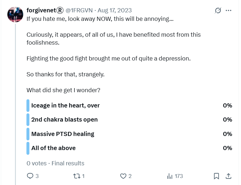 Am I the winner, really?