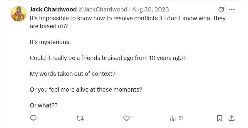Trying to understand
