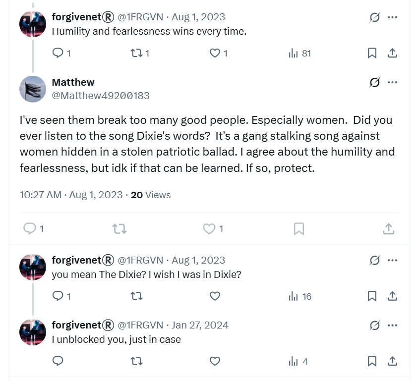 First post from Matthew