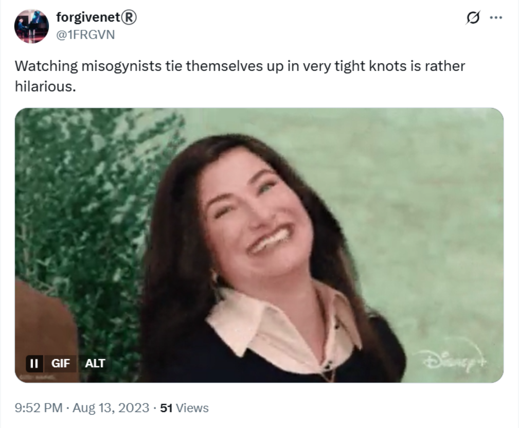 Misogynists in knots
