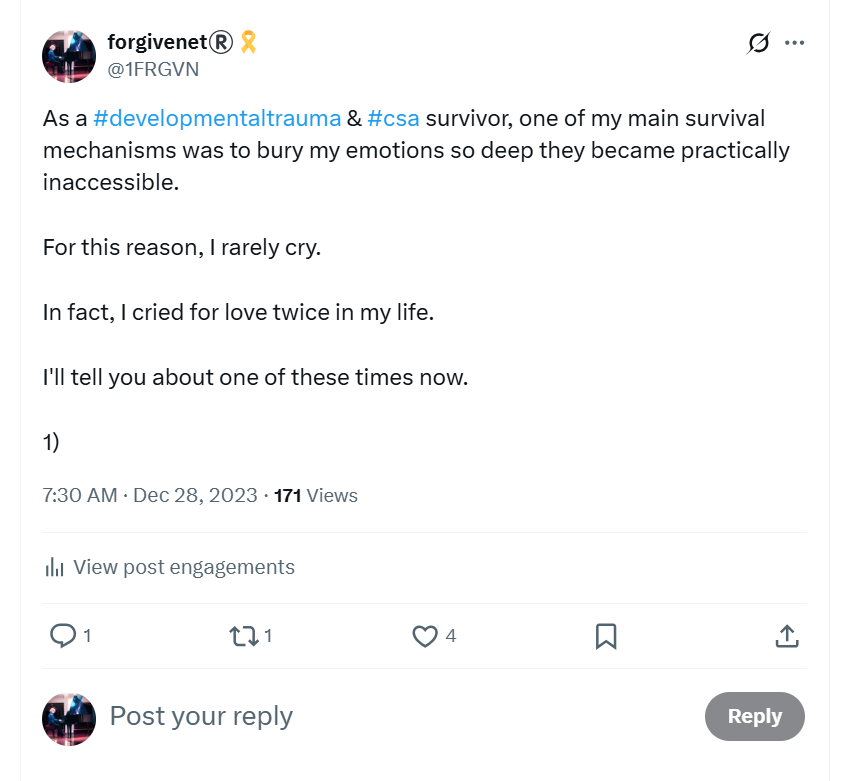 Beginning of the thread