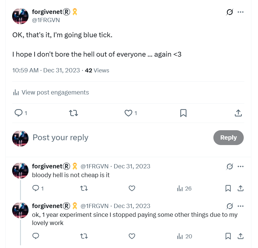 Blue tick