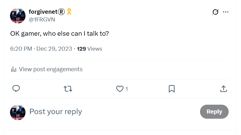 Trying to communicate