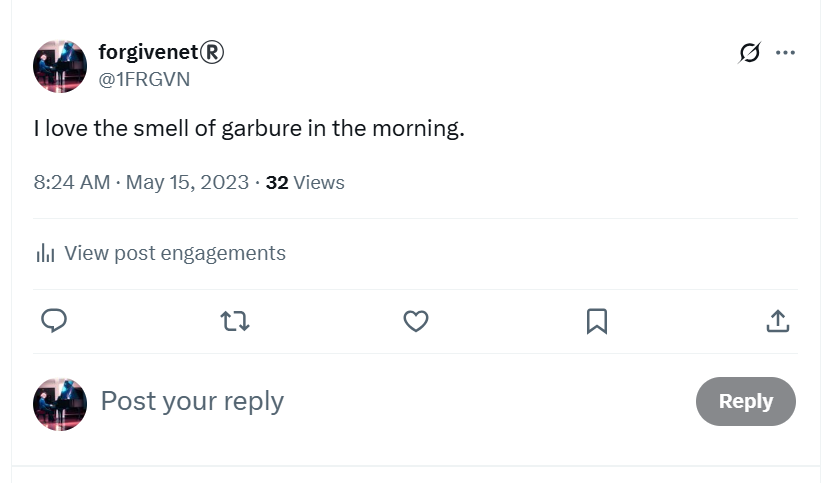 I love the smell of garbure in the morning