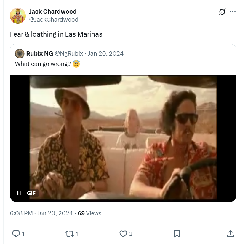 Fear and loathing in Las Marinas