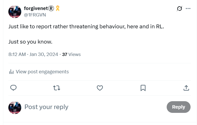 Reporting threats