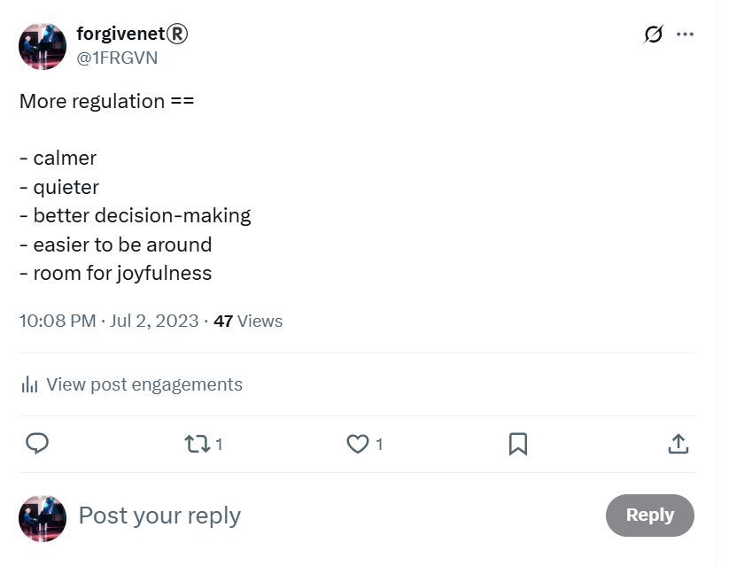 Trauma tweet