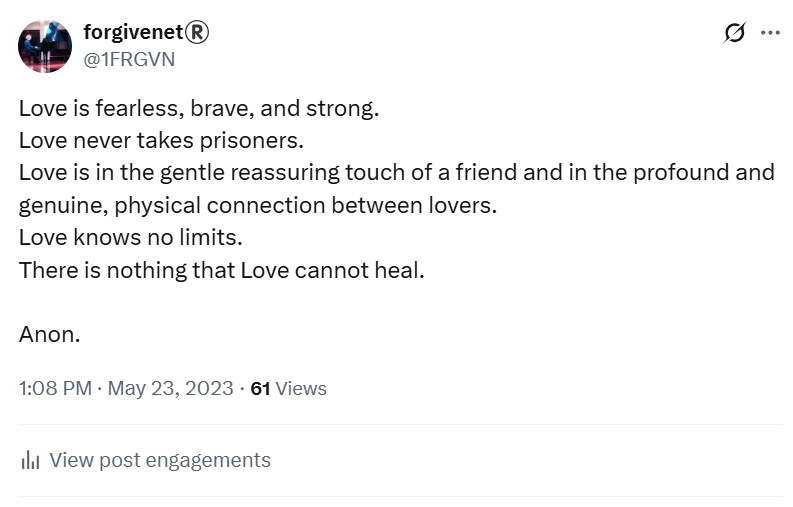 Love declarations