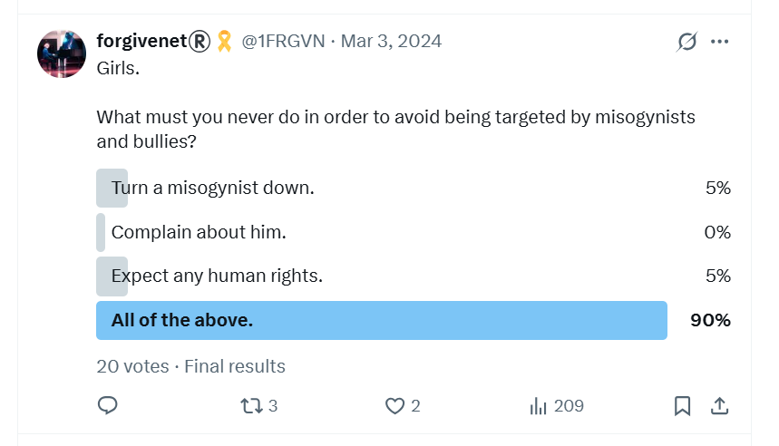 Poll and thoughts on it