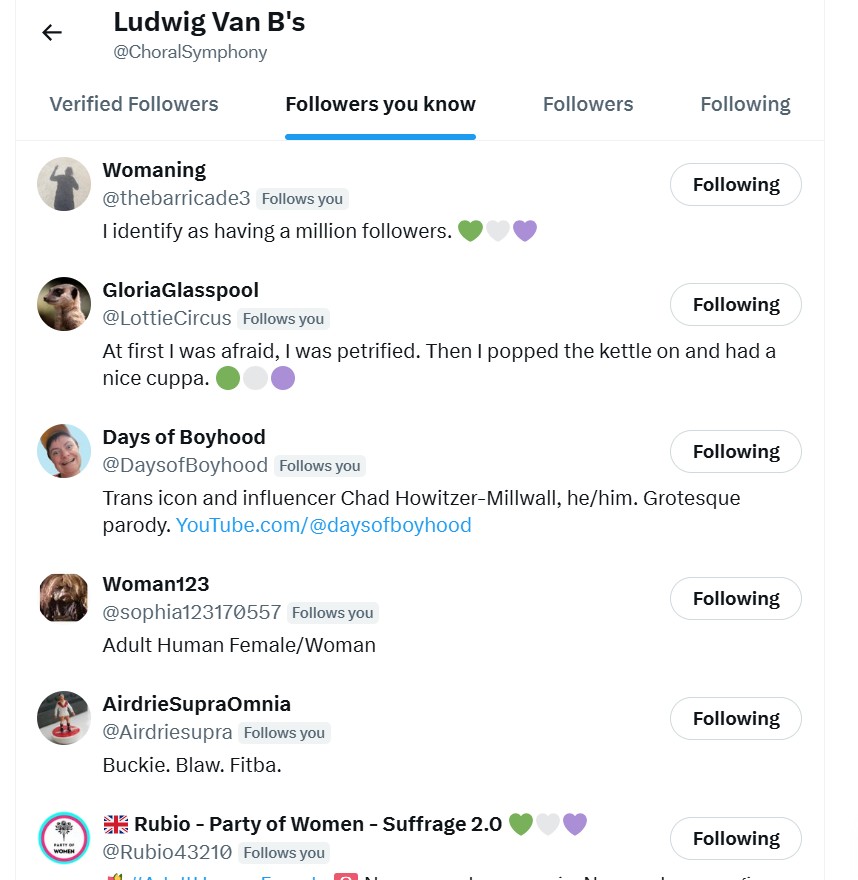 Followers Ludwig B 1