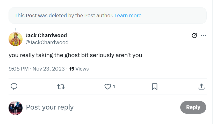 Ghost dev