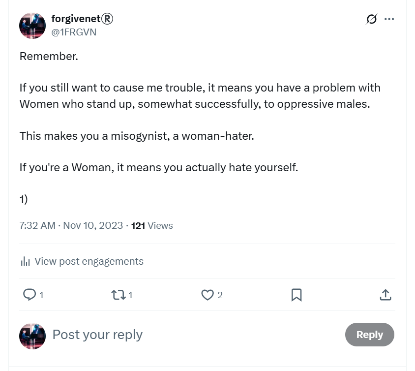 Talking directly to stalkers