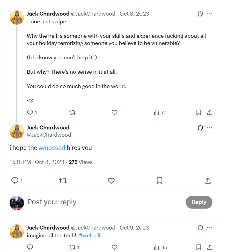 Talking to the hacker