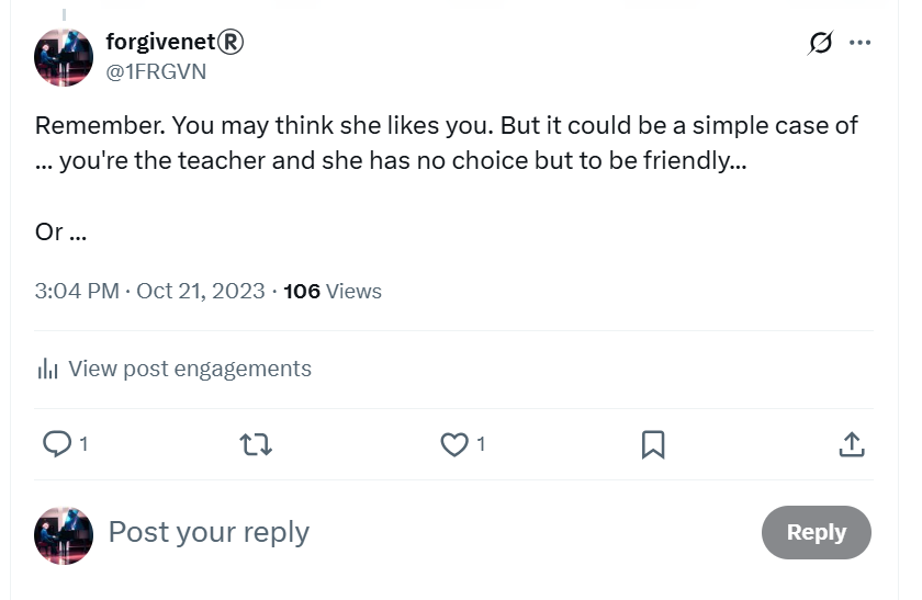 Does she really like you?