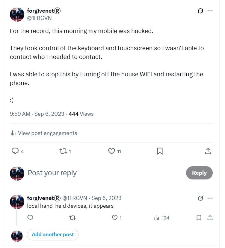 My mobile is hacked