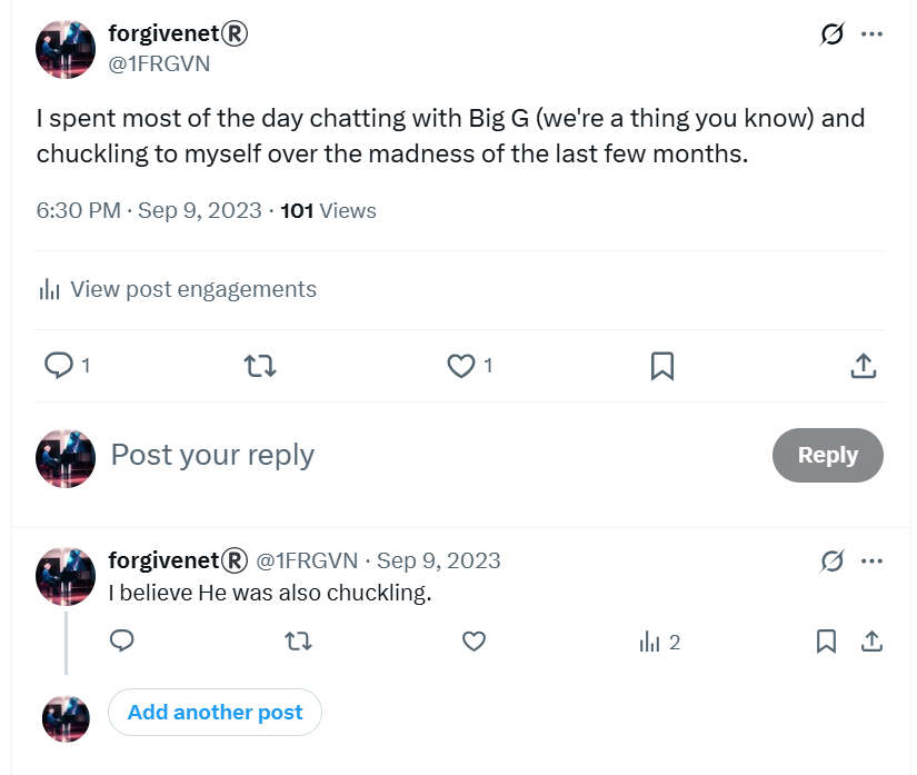 God